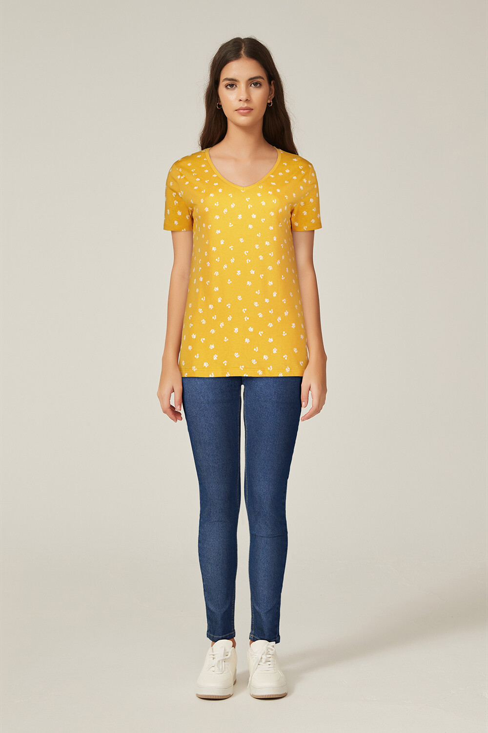 Remera Burdeos Estampado 8