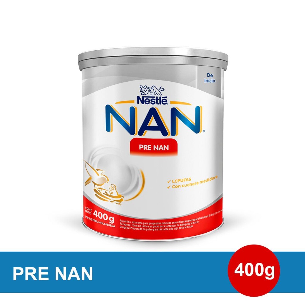 Fórmula láctea en polvo Pre NAN Nestlé - 400g