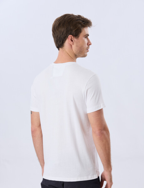 REMERA LISA DE ALGODÓN Blanco
