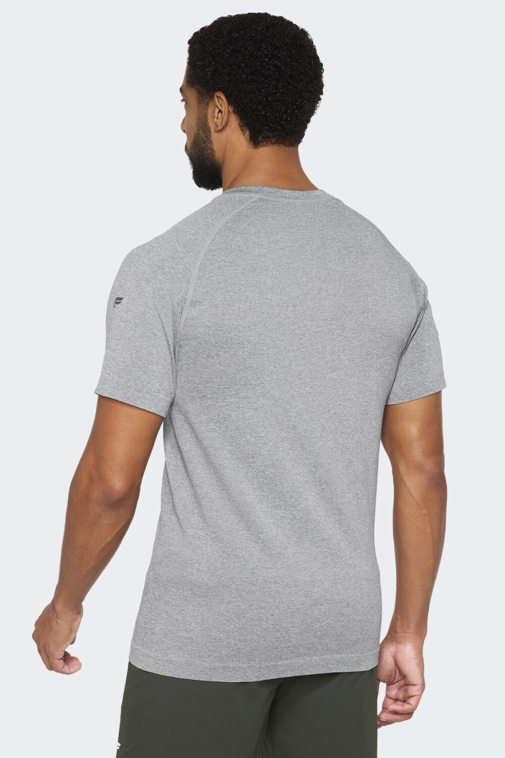 Remera Fabletics The Training Day Gris