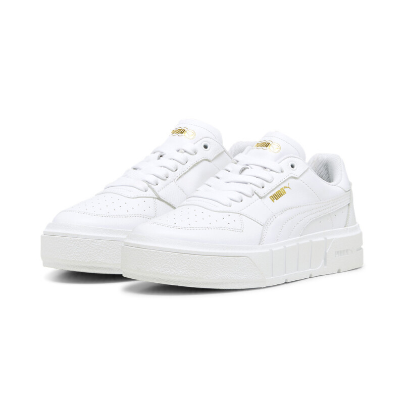 Cali Court Lth W - Mujer Blanco