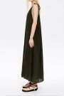 VESTIDO MIDI Verde