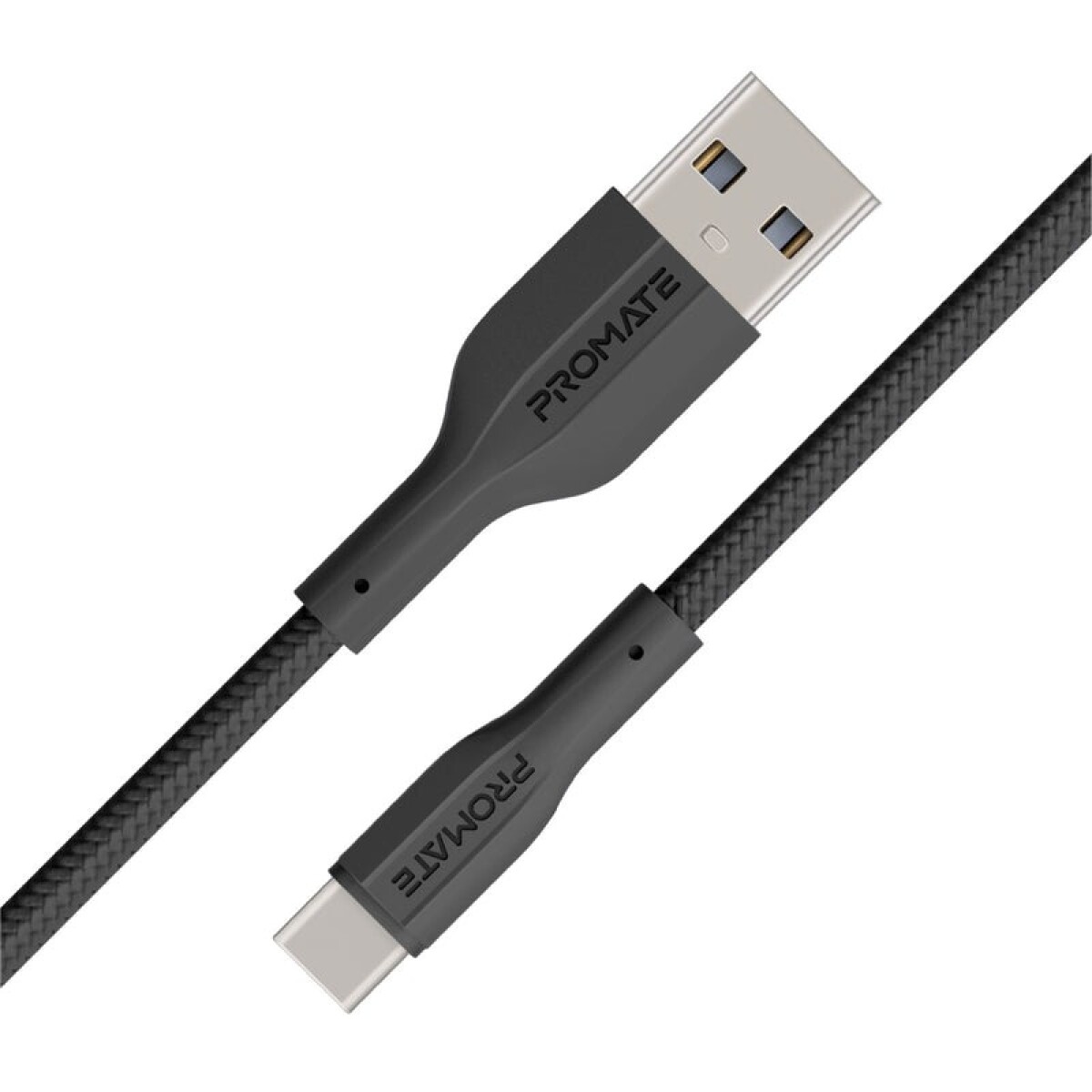PROMATE XCORD-AC.BLACK CABLE USB-A A USB-C 1M - Promate Xcord-ac.black Cable Usb-a A Usb-c 1m 