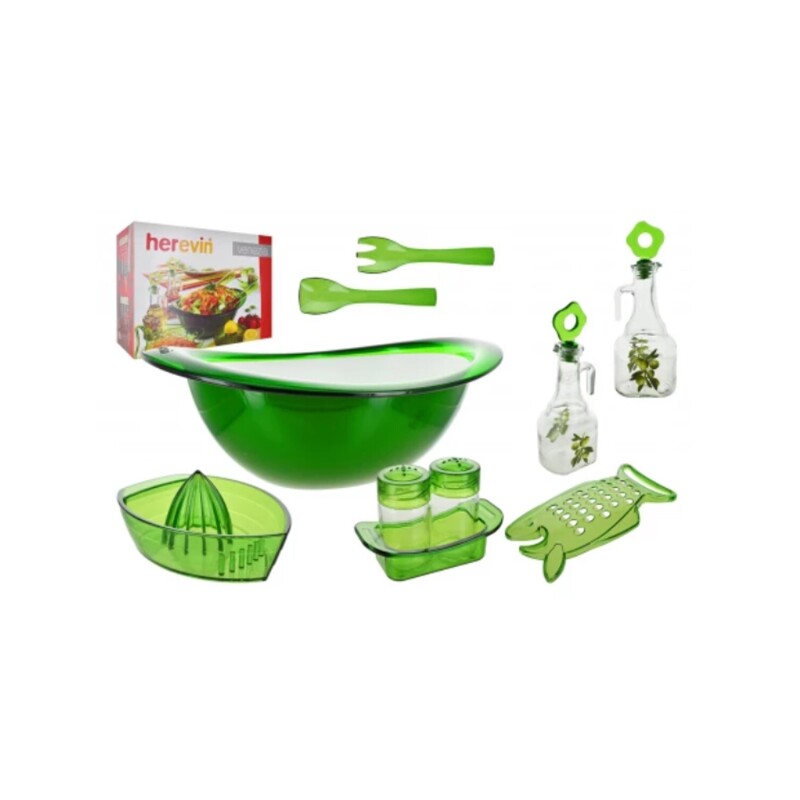 Set Completo Para Ensaladas Herevin 9pcs Set Completo Para Ensaladas Herevin 9pcs
