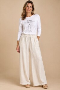 PANTALON BRISA Avena