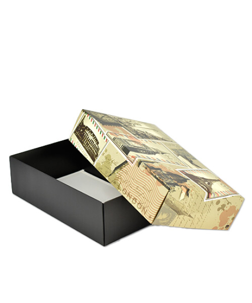 Caja laminada 08 - 20x30x9 cm CIUDADES