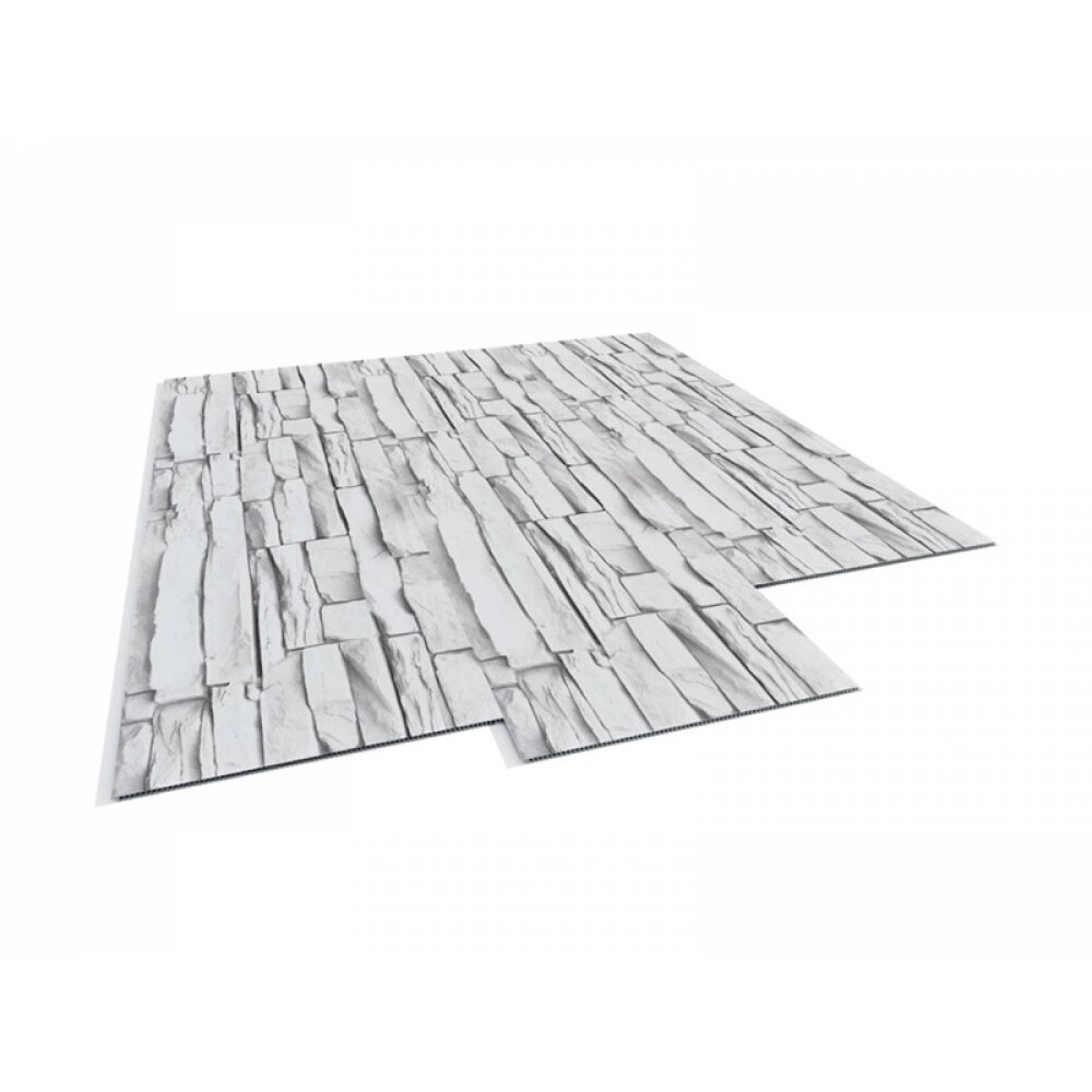KIT PARED PVC PEDRA/SUPER 4,90 M2 Kit Pared Pvc Pedra/super 4,90 M2