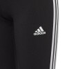 Calza Adidas Essentials Cotton 3 bandas Negro