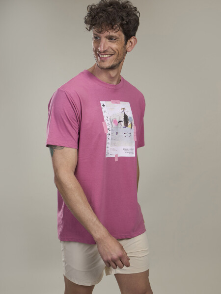 T-SHIRT TAPE ROSA