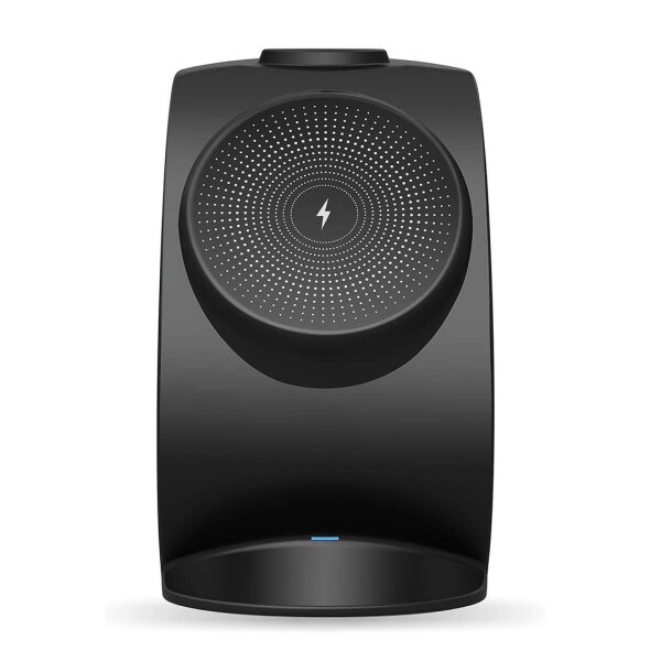 Base De Carga Inalambrica 3 En 1 Magnetico P Iphone 15W Fast Color Negro