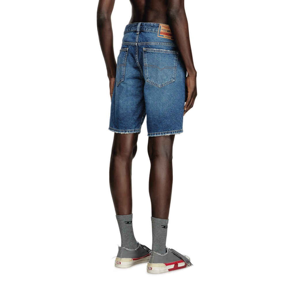 Short Para Hombre D-Fin Azul Marino