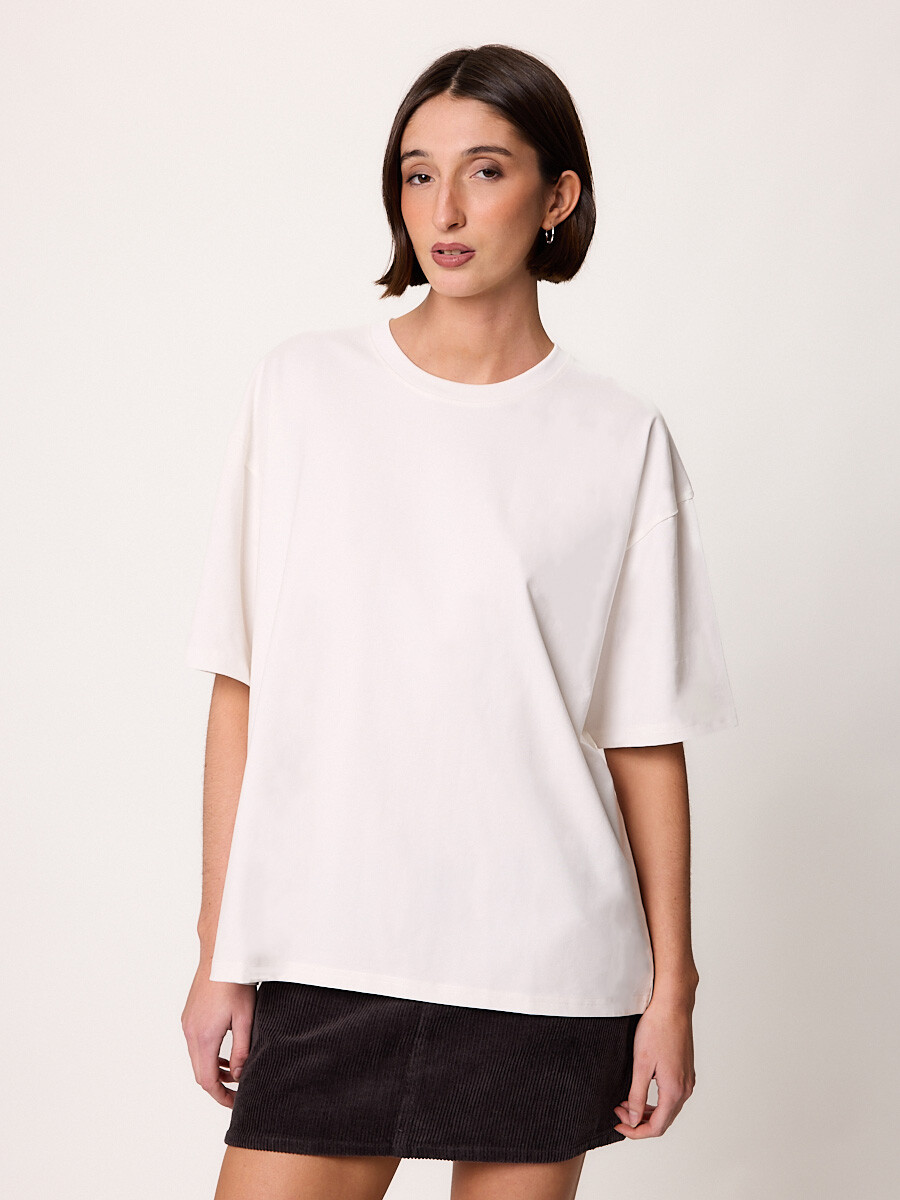 T-SHIRT M/C MACHE DIXIE Blanco