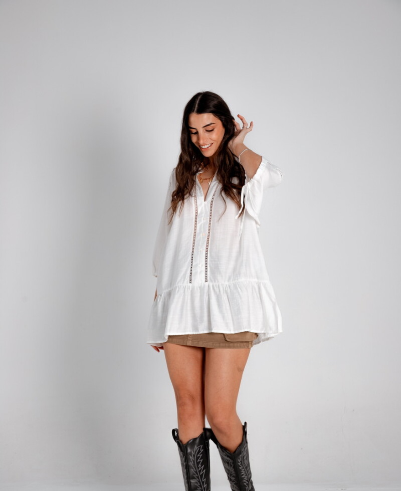 Vestido Emilia blanco