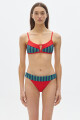 Bikini Bottom Ginger Green/Blue