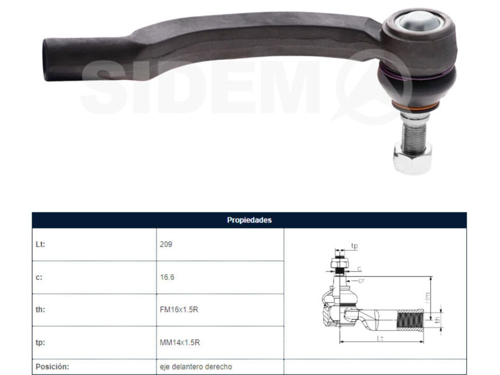 Puntero Fiat Ducato, Peug Boxer 06-25 Der 