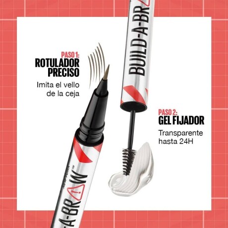 Delineador de Cejas Maybelline Build-A-Brow Tono Blonde Delineador de Cejas Maybelline Build-A-Brow Tono Blonde