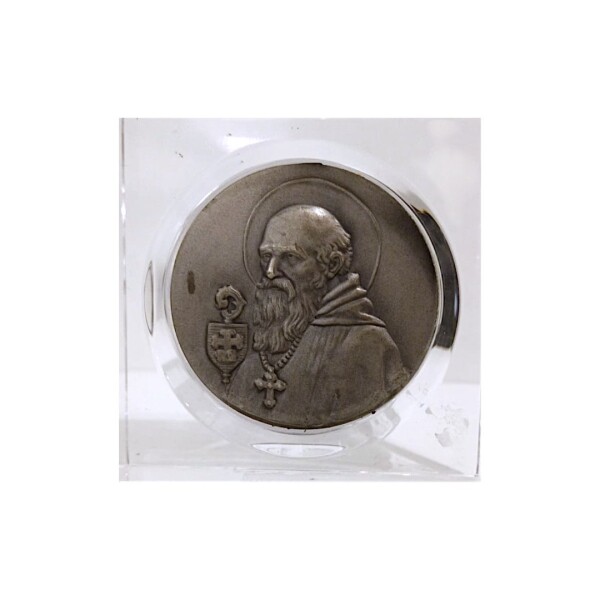 San Benito en Acrilico - Plata 925 plateadouniforme