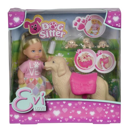 Muñeca Evi Love con Mascota y Accesorios 001