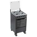 COCINA A GAS 4 H IBIZA PLUS NEGRA - ELDOM COCINA A GAS 4 H IBIZA PLUS NEGRA - ELDOM