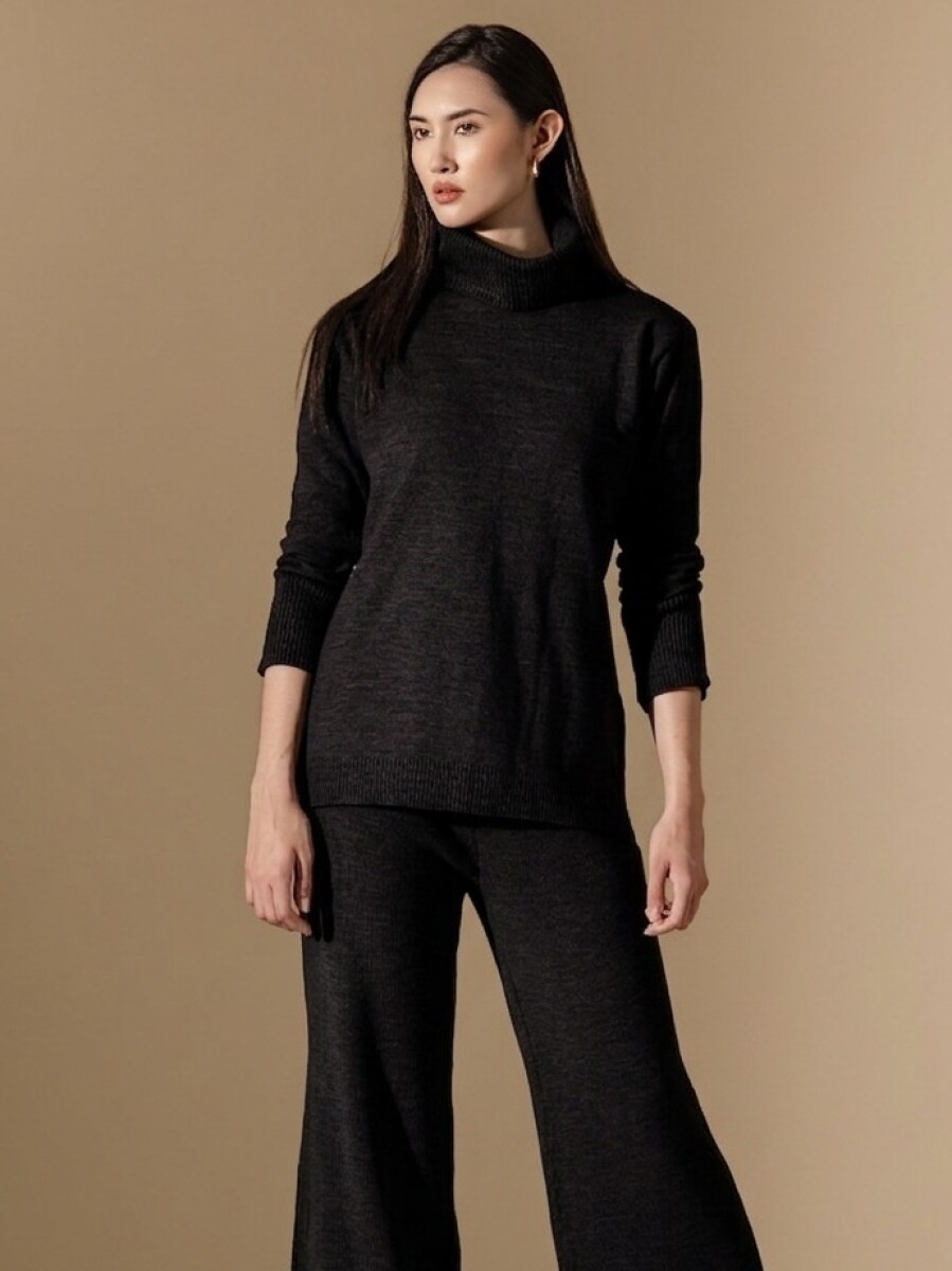 Polera Casual. - Negro 