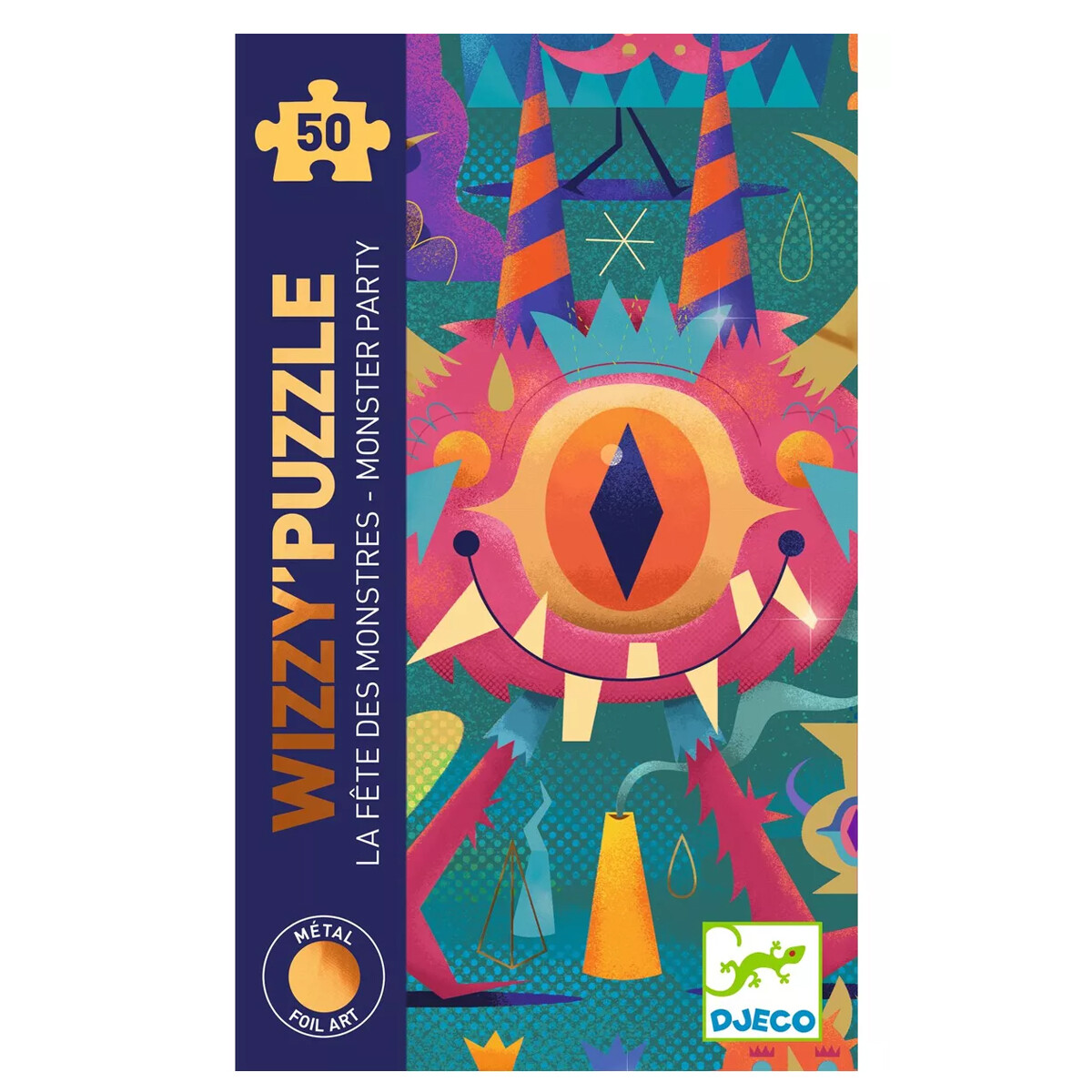 Puzzle Monster Party 50 Piezas Djeco 