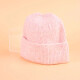 Gorro de lana rosa