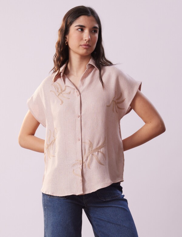 Camisa M/c Printed ROSA