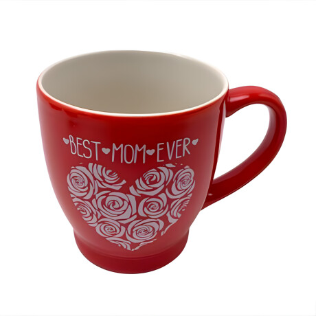 TAZA DE LOZA MAMA ROJA 200 TAZA DE LOZA MAMA ROJA 200