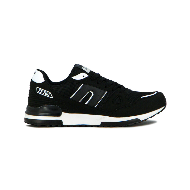 Austral Running Hombre Negro-blanco