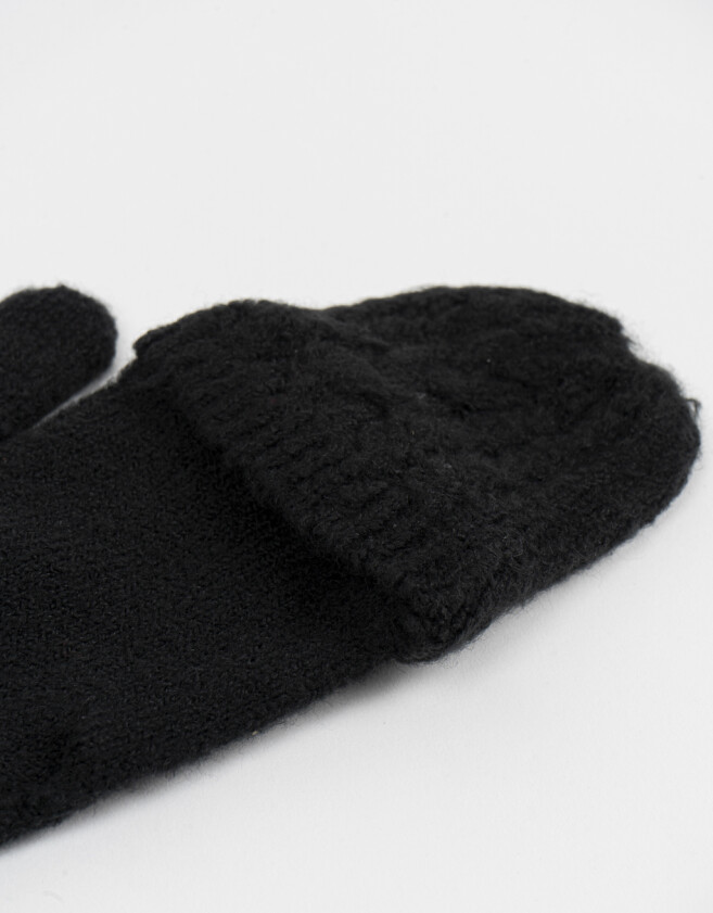 Guantes Varios Clasico Guantes Con Tapita Farmland - Negro