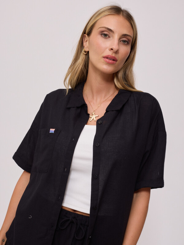 CAMISA SADUI RUSTY Negro