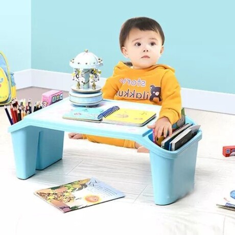 Mesa Infantil con Espacio para Lápices CELESTE
