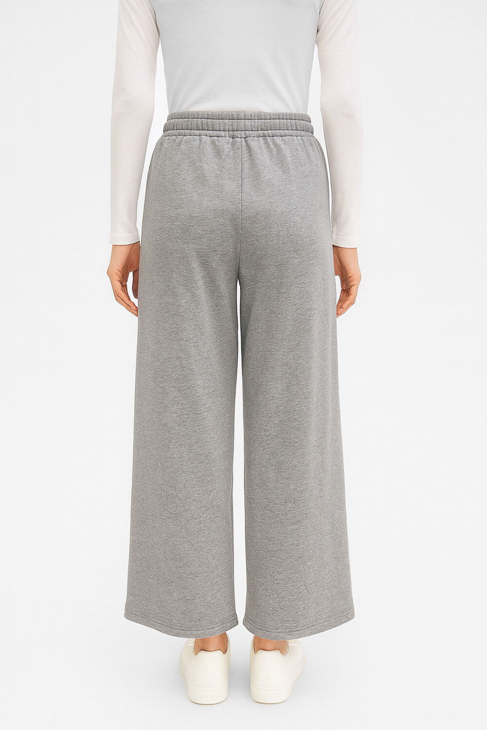 Pantalon Deportivo Listo Gris Melange