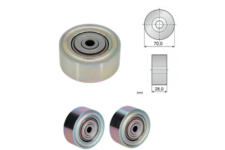 Tensor Guia Correa Toyota Hilux 04-17 Tensor Guia Correa Toyota Hilux 04-17