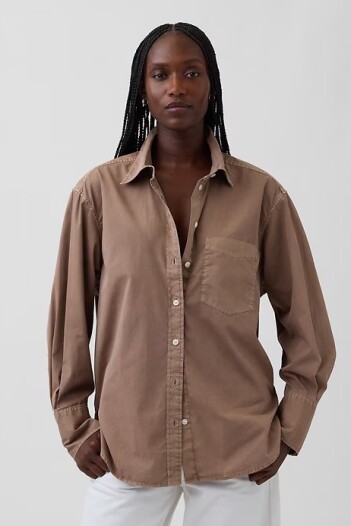 Camisa Big Mujer Amber Wood