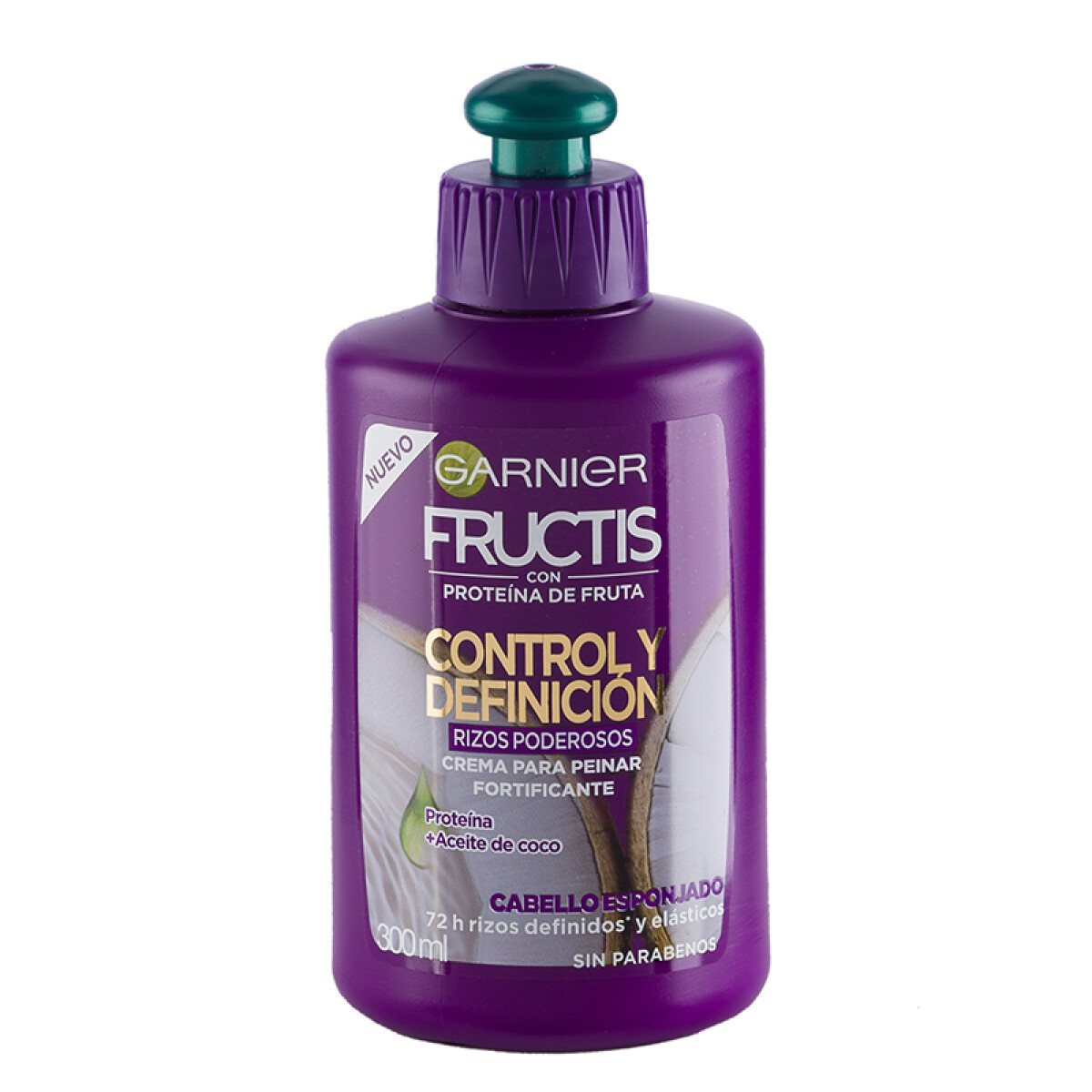 Crema para peinar Garnier fructis - Control y definición rizos 