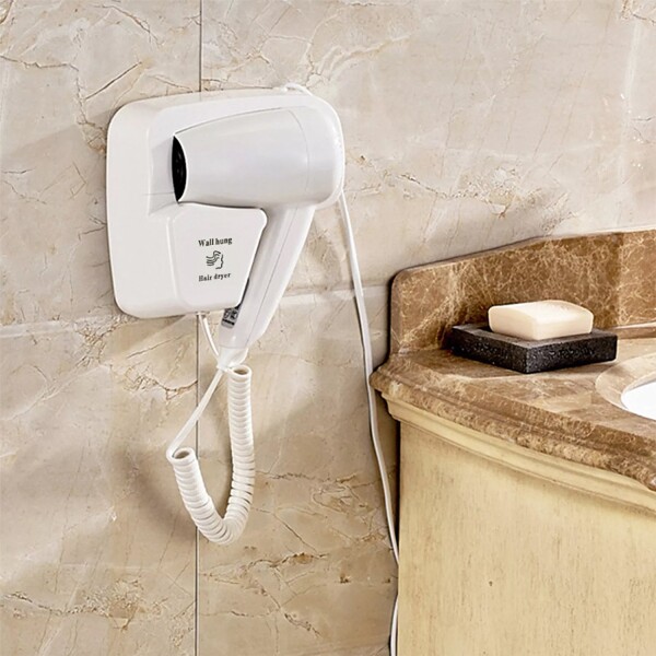 Secador De Pelo Profesional Pared Hair Dryer Hotel 1300W Secador De Pelo Profesional Pared Hair Dryer Hotel 1300W