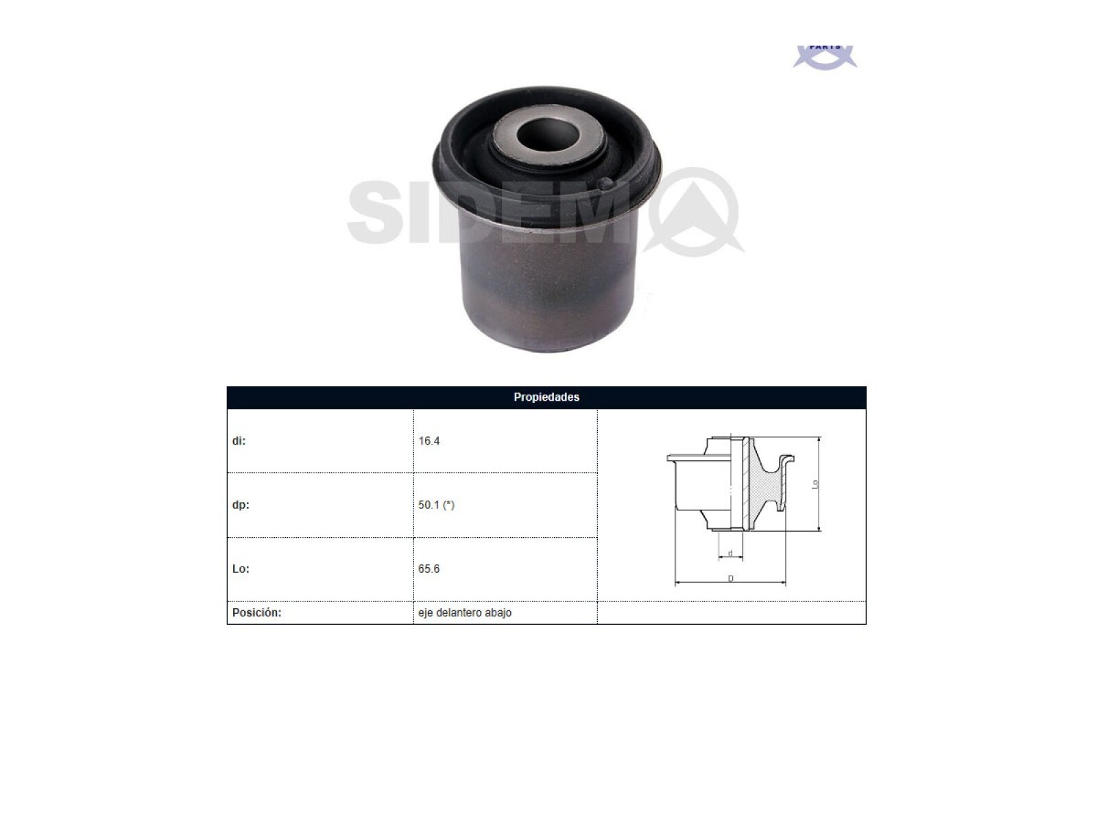 Buje Mitsubishi L200 07-25 Der/Izq 