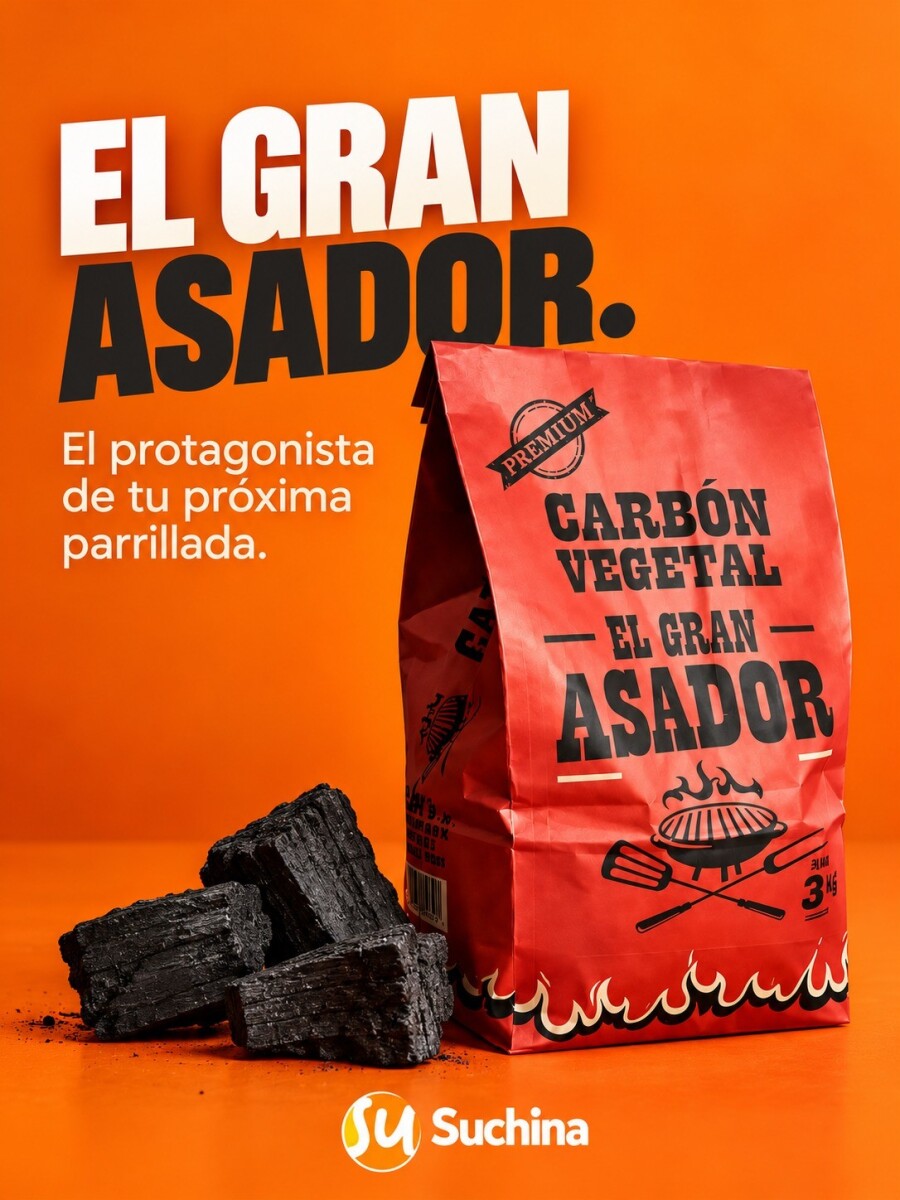 CARBON GRAN ASADOR 3.0KG 