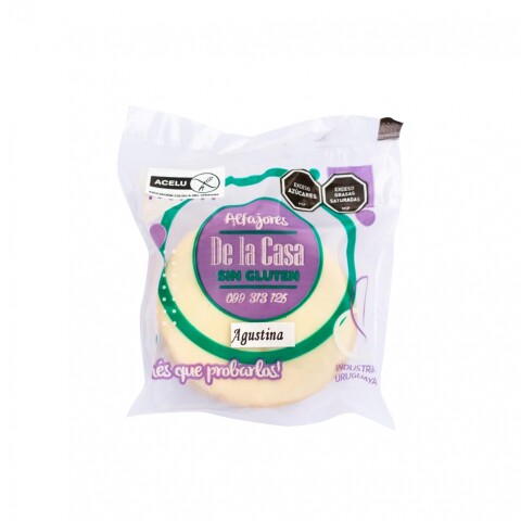 Alfajor De Frutilla Con Chocolate Blanco De La Casa Alfajor De La Casa Frutilla