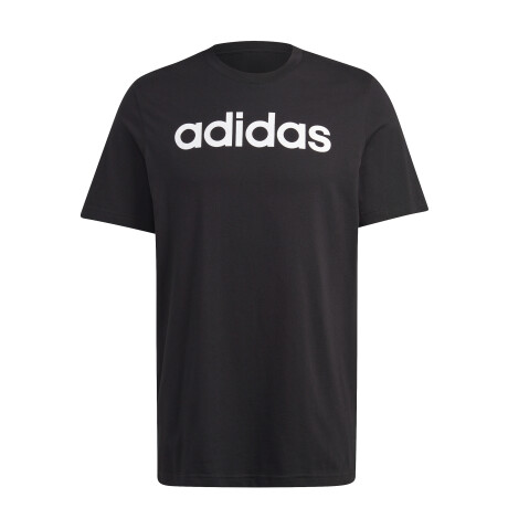 Remera de Hombre Adidas Essentials Negro - Blanco