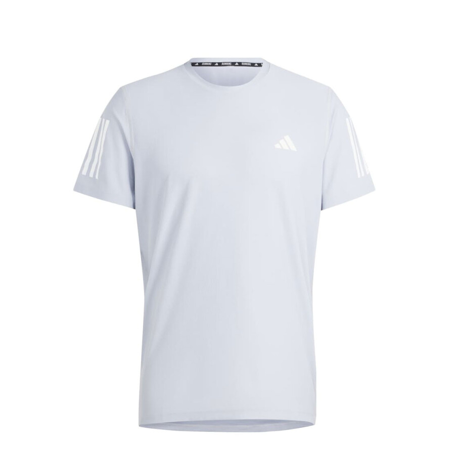 Remera de Hombre Adidas Own the Run Plata
