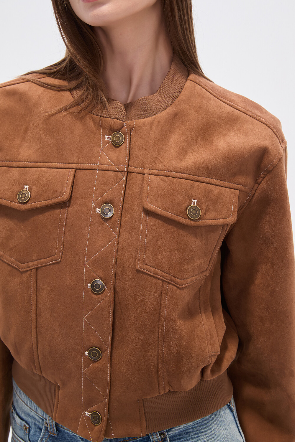 Campera Xyrene Marron