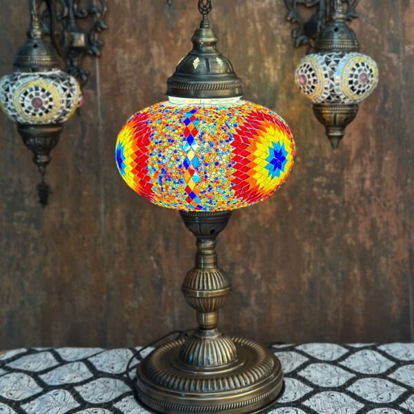 Lámpara vitraux de mesa TM23 Modelo 2