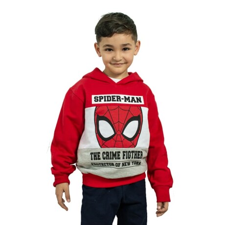 Canguro Infantil de Felpa Spiderman ROJO