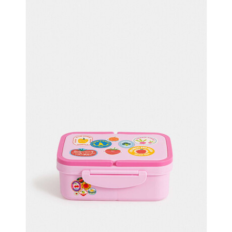 Lunchera Rígida Rosa Claro