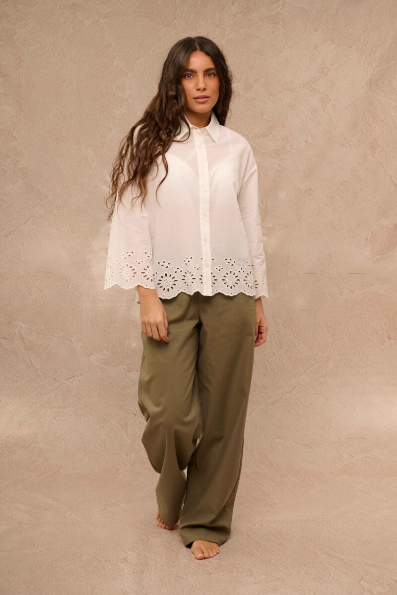 CAMISA ZARAELA BLANCA CAMISA ZARAELA BLANCA