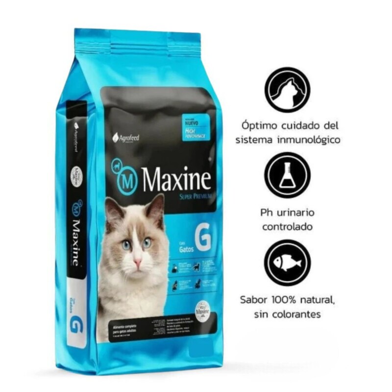 MAXINE GATOS ADULTOS 7.5 KG + VARITA CON CASCABEL DE REGALO
