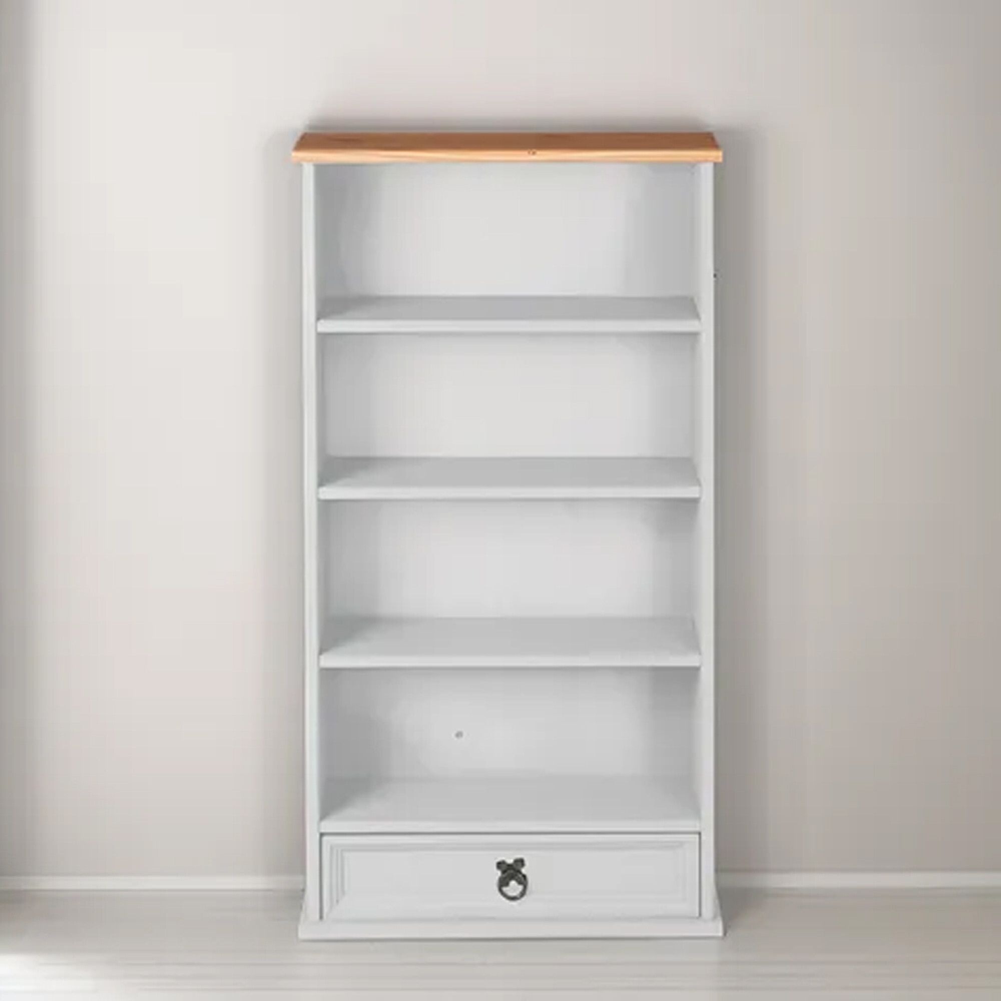 ESTANTERIA EN MADERA MACIZA BLANCO Compra Más