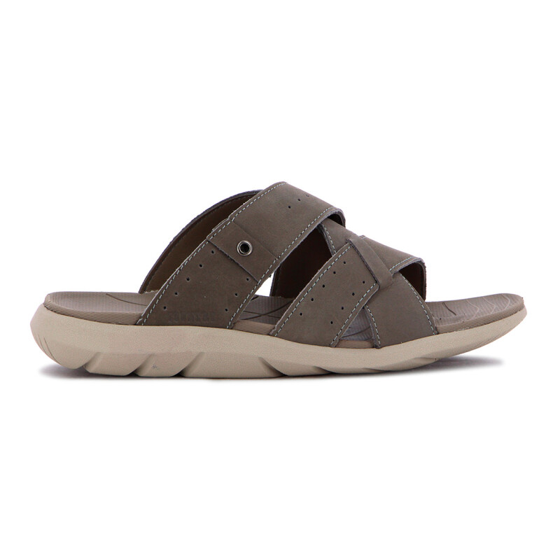 Country Sandalia De Hombre Tira Cruzada - Kaki Kaki